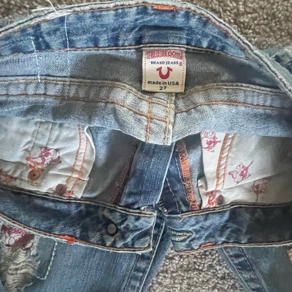 True Religion unique patchwork jeans - Picture 14 of 16